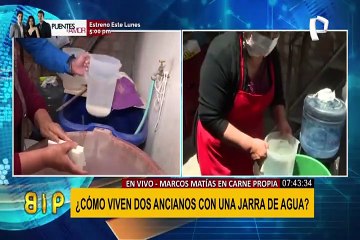 Sigue el drama en SJL: Vecinos viven con una jarra de agua el día