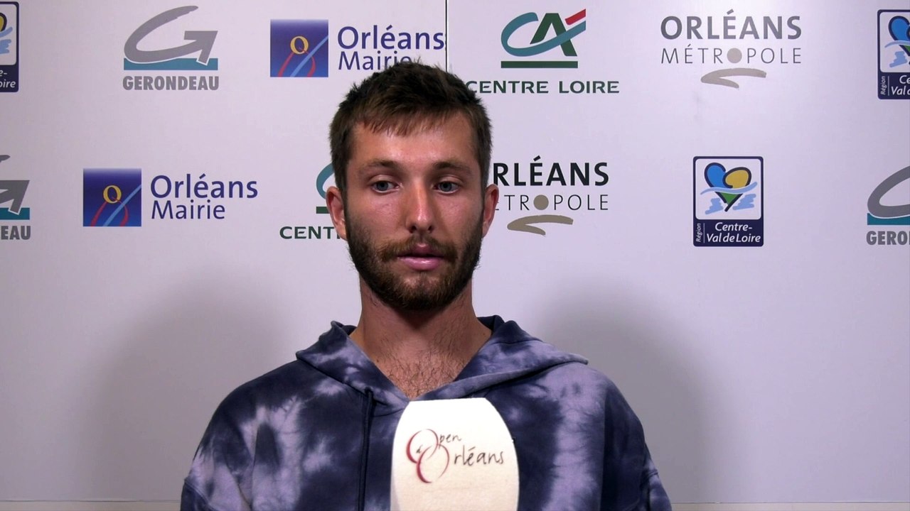 ATP - Orléans 2021 - Corentin Moutet, en demies : "Je pense que je peux faire mieux mais je fais avec les moyens du bord aussi pour mon tournoi de reprise !"