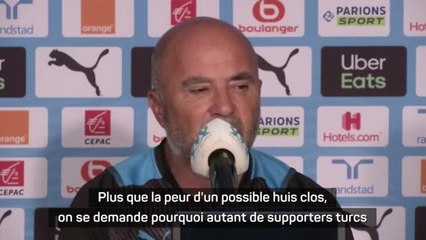 Ligue Europa - Sampaoli : "Le match contre Galatasaray aurait dû être arrêté"