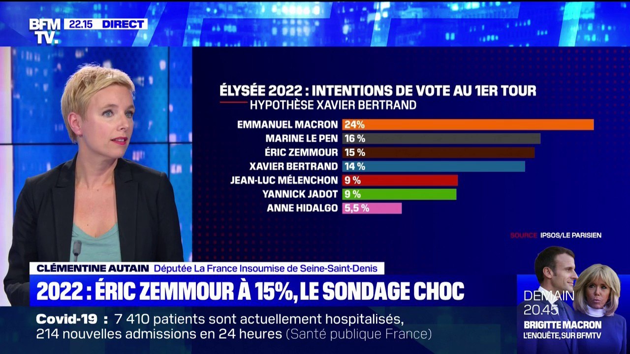 Clémentine Autain: "À gauche, je regrette qu'il y ait un paysage politique avec autant de candidatures"