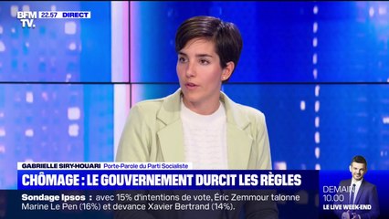 Assurance-chômage: pour Gabrielle Siry-Houari, "ce type de réforme pose question pour la cohésion sociale"