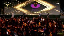 تكريم الفنان مصطفى درويش بجائزة التميز في مهرجان الفضائيات العربية