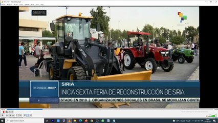 Inicia Siria 6ta Feria para su recuperación económica