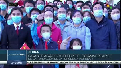 China celebra el 72 Aniversario  de su fundación
