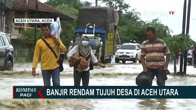 Hujan Deras di Aceh, Ratusan Rumah Warga Terendam Banjir