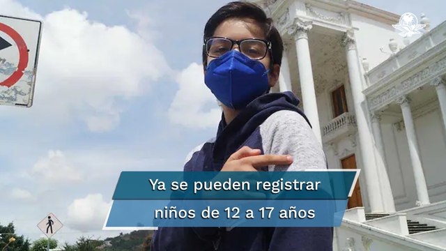 Abren registro para vacuna Covid-19 a niños de 12 a 17 años con comorbilidades