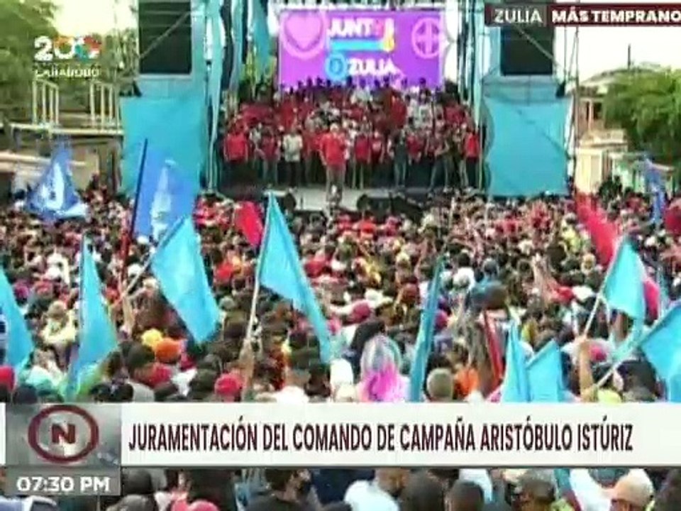 Entérate | Juramentado Comando de Campaña "Aristóbulo Istúriz" en el Edo. Zulia