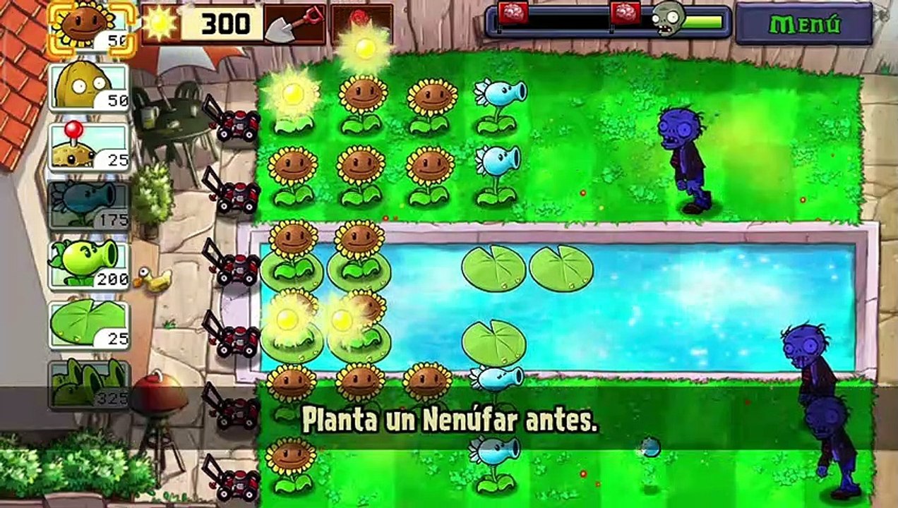 #23 Plantas Contra Zombis Free Aventura Piscina Nivel 3 / Consigo la Zampalga / Android