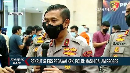Rekrut 57 Eks Pegawai KPK, Polri: Masih Dalam Proses