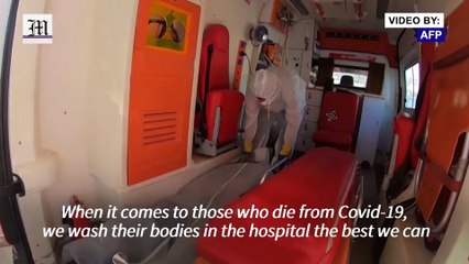 ‘We do our best to wash their bodies’: Idlib hospital struggles to cope with Covid-19 spike