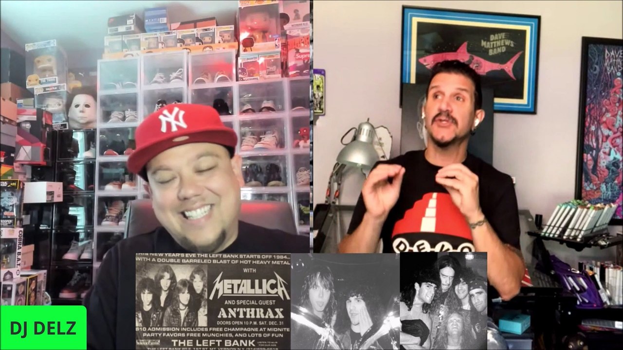 Anthrax Charlie Benante Reminisces on Early Days With Metallica With Cliff Burton in Mount Vernon New York