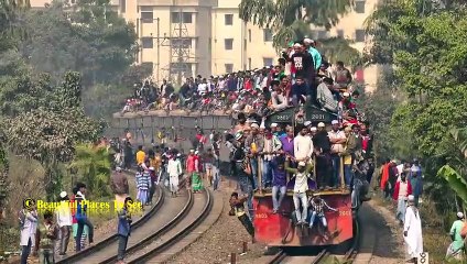 Most Crowded Train in the World- Bangladesh Railway