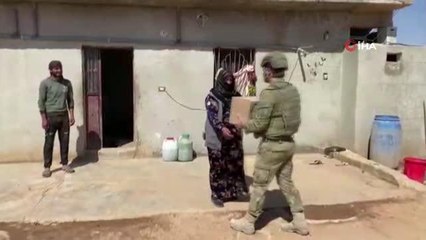 Mehmetçikten Suriye'de yardım eli