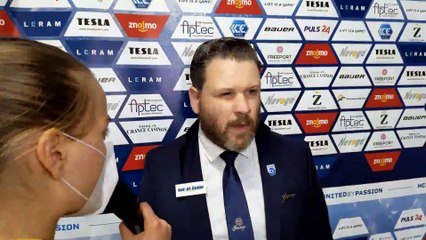 5.Runde: Headcoach Jens Gustafsson (G99) nach dem 3:9 gegen Znojmo