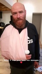 Jérôme (L'amour est dans le pré 2020) s'exprime après avoir été victime d'un accident agricole et opéré. Le 1er octobre 2021.