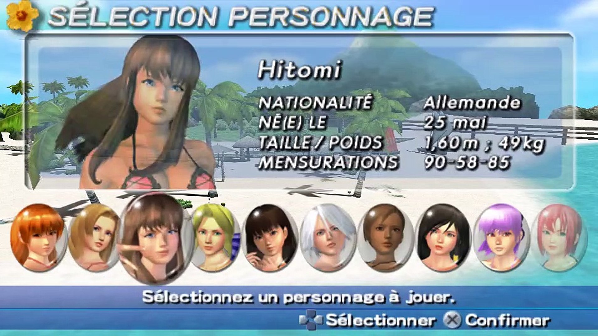 Dead Or Alive Paradise Online Multiplayer Psp Video Dailymotion