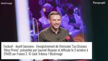 Jeanfi Janssens et Joyce Jonathan autour de Laurent Ruquier : gros challenge pour Les Grosses Têtes...