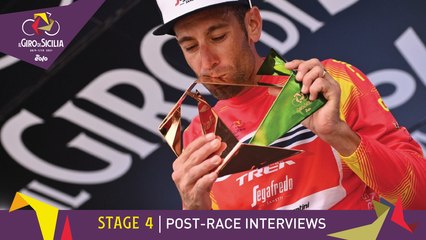 Il Giro di Sicilia EOLO 2021 | Stage 4 | Vincenzo Nibali interview