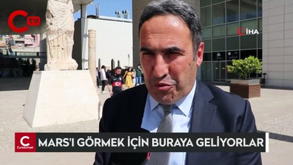 Turistler Mars’ı görmek için bu müzeye geliyor