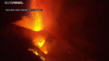 شاهد: بركان لا بالما في جزر الكناري.. تصدعاتٌ جديدة وحممٌ تُقذف في البرّ والبحر