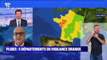 Intempéries : 5 départements en vigilance orange pluie-inondation - 02/10