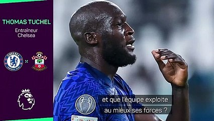 7e j. - Tuchel : "C'est parfois difficile de trouver Lukaku"