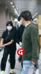 SAJID NADIADWALA WITH FAMILY SPOTTED AT AIRPORT ARRIVED