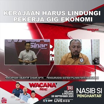 [SHORTS] Kerajaan harus lindungi pekerja gig ekonomi