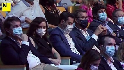 Així irromp Ayuso a la convenció del PP: ovació i crits de "presidenta"