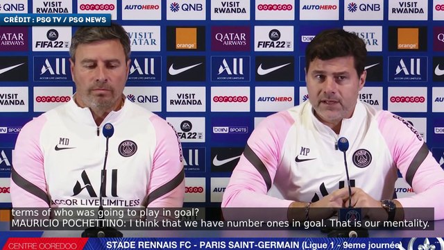 Mauricio Pochettino évoque la concurrence entre Navas et Donnarumma