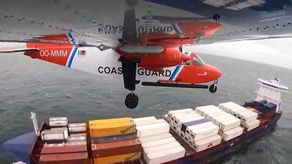 Avião mede poluição dos navios