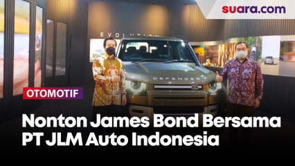 Screening Film James Bond 007: No Time to Die bersama PT JLM Auto Indonesia