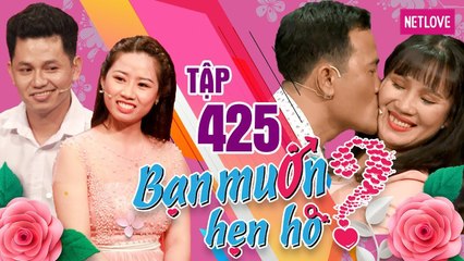 Bạn Muốn Hẹn Hò - Tập 425: Hôn luôn không cần bấm nút - cặp đôi trung niên khiến khản giả phát cuồng