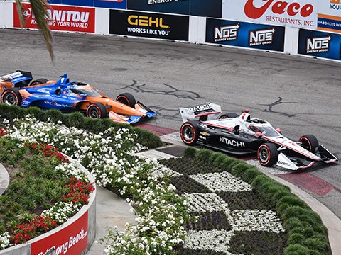 Behind The Scenes at IndyCar with Racing Legends Jimmie Johnson, Josef Newgarden, & Mario Andretti