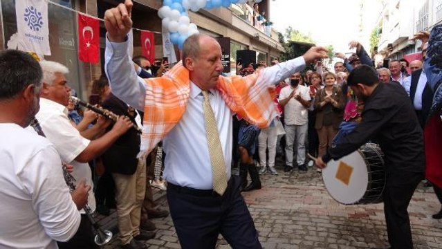 MUHARREM İNCE, AYDIN'DA İLÇE BAŞKANLIĞI AÇILIŞINA KATILDI