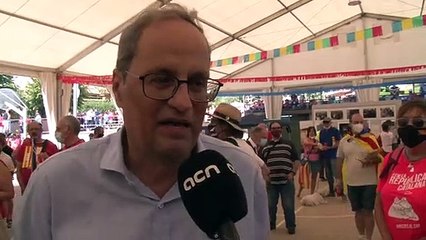 Torra veu interessant la proposta de referèndum de la CUP i exigeix una data i un pla al govern