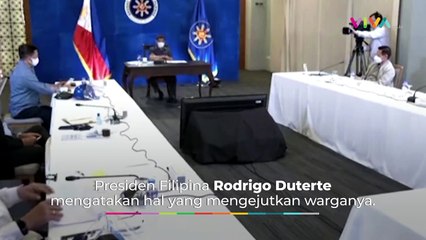 Mengejutkan! Presiden Filipina Mundur dari Dunia Politik