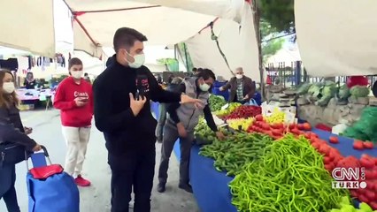 Pazarda sonbahar esintisi