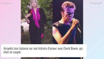 Amanda Lear balance sur son histoire d'amour avec David Bowie, qui était en couple