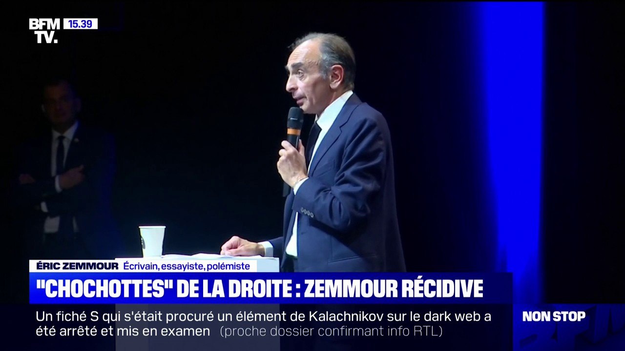 Pour Éric Zemmour, les dirigeants LR sont "peureux, pusillanimes"