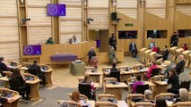 The Queen addresses Scottish Parliament at the opening ceremony of new session