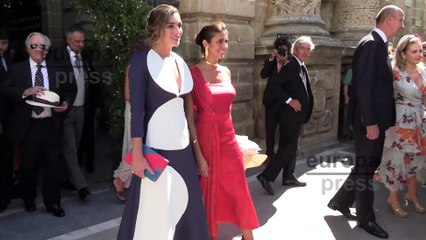 Eugenia y Cristina Osborne emocionadas tras la boda de su hermana Claudia con José Entrecanales