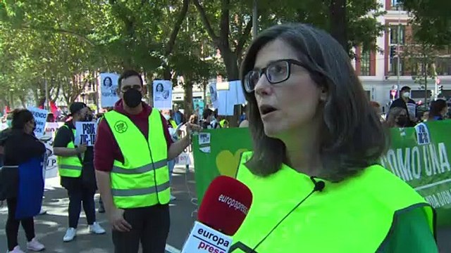 'Otoño Caliente' se manifiesta en defensa de los servicios públicos