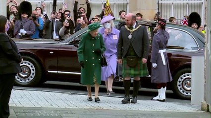 Елизавета II в Шотландии