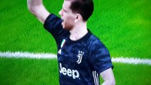 Cristiano Ronaldo Nice Turn and Goal (Juventus FC - FC Barcelona PES 2020)