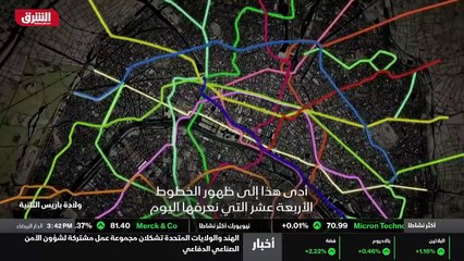...لدرجة انه تقرر بناء شبكة كاملة عبر باريس...