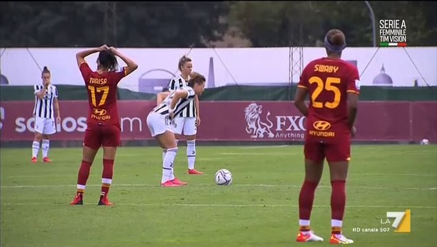 Femminile: Roma 1-2 Juventus - Ampia Sintesi 02/10/2021