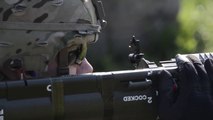 U.S. Soldiers Fire Light Anti-Armor Weapons