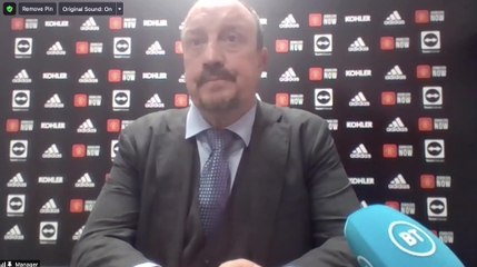 Benitez pleased with Everton counter attacking following 1-1 Utd draw