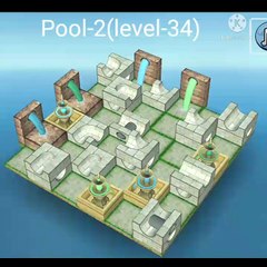 Flow Water Fountain 3D Pool-2 level-34